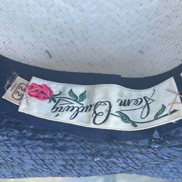 Vintage Early 1960s Fancy Sun Hat From Carson Pirie Scott and Company main image 5